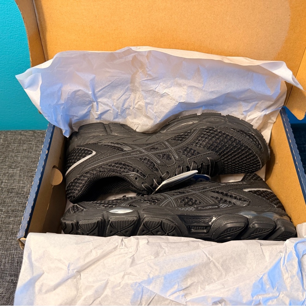 Asics women Black Athletic Running Shoes